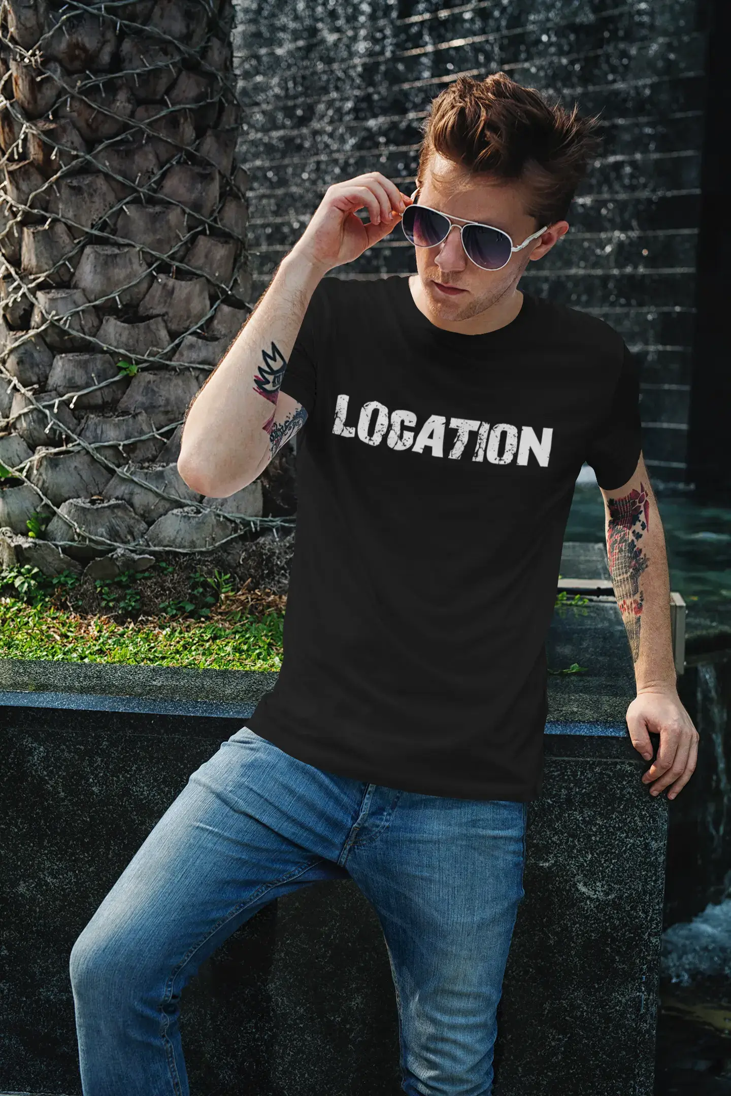 Homme Tee Vintage T Shirt Location