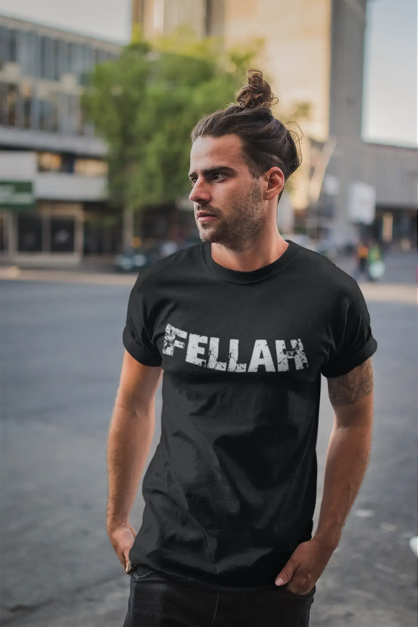 Homme Tee Vintage T Shirt Fellah