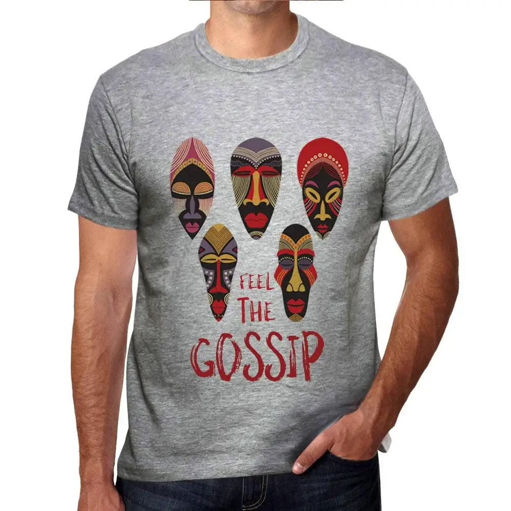 Men's Graphic T-Shirt Native Feel The Gossip Eco-Friendly Limited Edition Short Sleeve Tee-Shirt Vintage Birthday Gift Novelty