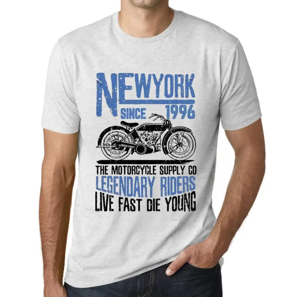 Men's Graphic T-Shirt Motorcycle Legendary Riders Since 1996 28th Birthday Anniversary 28 Year Old Gift 1996 Vintage Eco-Friendly Short Sleeve Novelty Tee