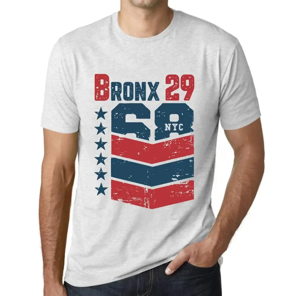 Men's Graphic T-Shirt Bronx 29 29th Birthday Anniversary 29 Year Old Gift 1995 Vintage Eco-Friendly Short Sleeve Novelty Tee