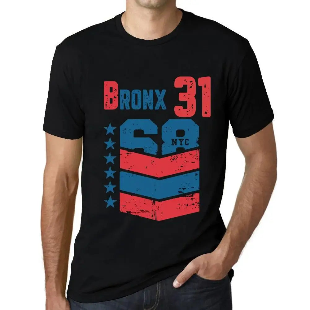 Men's Graphic T-Shirt Bronx 31 31st Birthday Anniversary 31 Year Old Gift 1993 Vintage Eco-Friendly Short Sleeve Novelty Tee