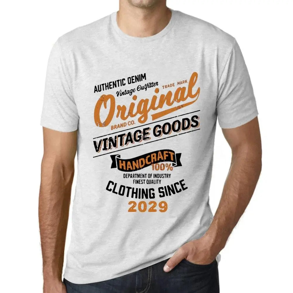 Men's Graphic T-Shirt Original Vintage Clothing Since 2029