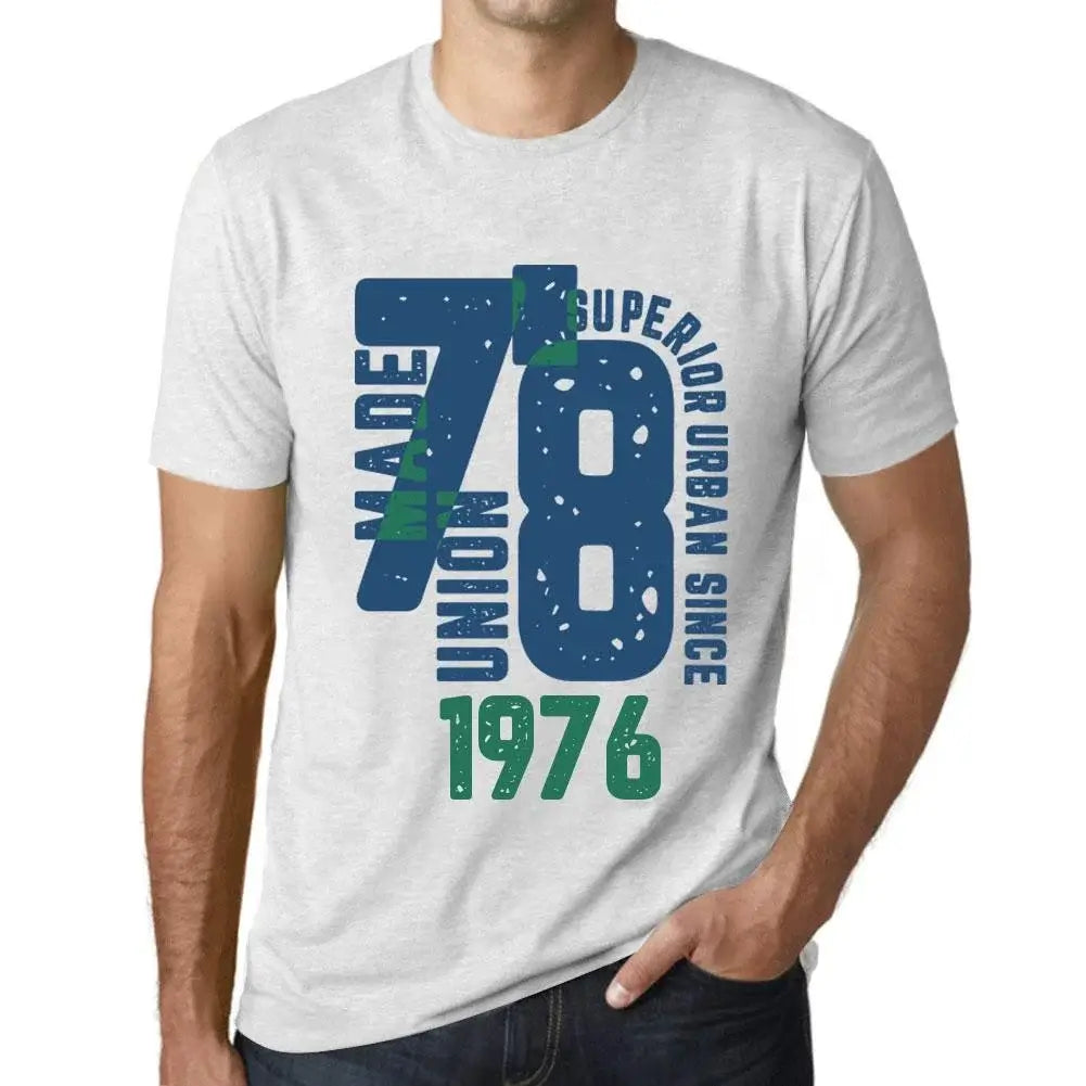 Men's Graphic T-Shirt Superior Urban Style Since 1976 48th Birthday Anniversary 48 Year Old Gift 1976 Vintage Eco-Friendly Short Sleeve Novelty Tee