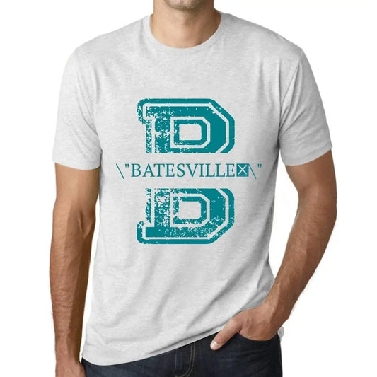 Men's Graphic T-Shirt Batesville Eco-Friendly Limited Edition Short Sleeve Tee-Shirt Vintage Birthday Gift Novelty