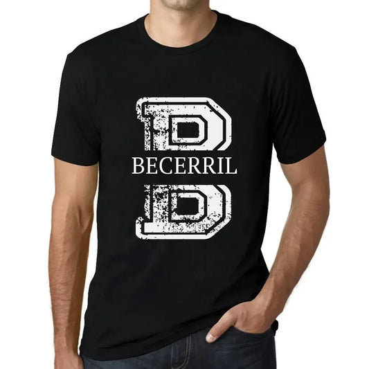 Men's Graphic T-Shirt Becerril Eco-Friendly Limited Edition Short Sleeve Tee-Shirt Vintage Birthday Gift Novelty