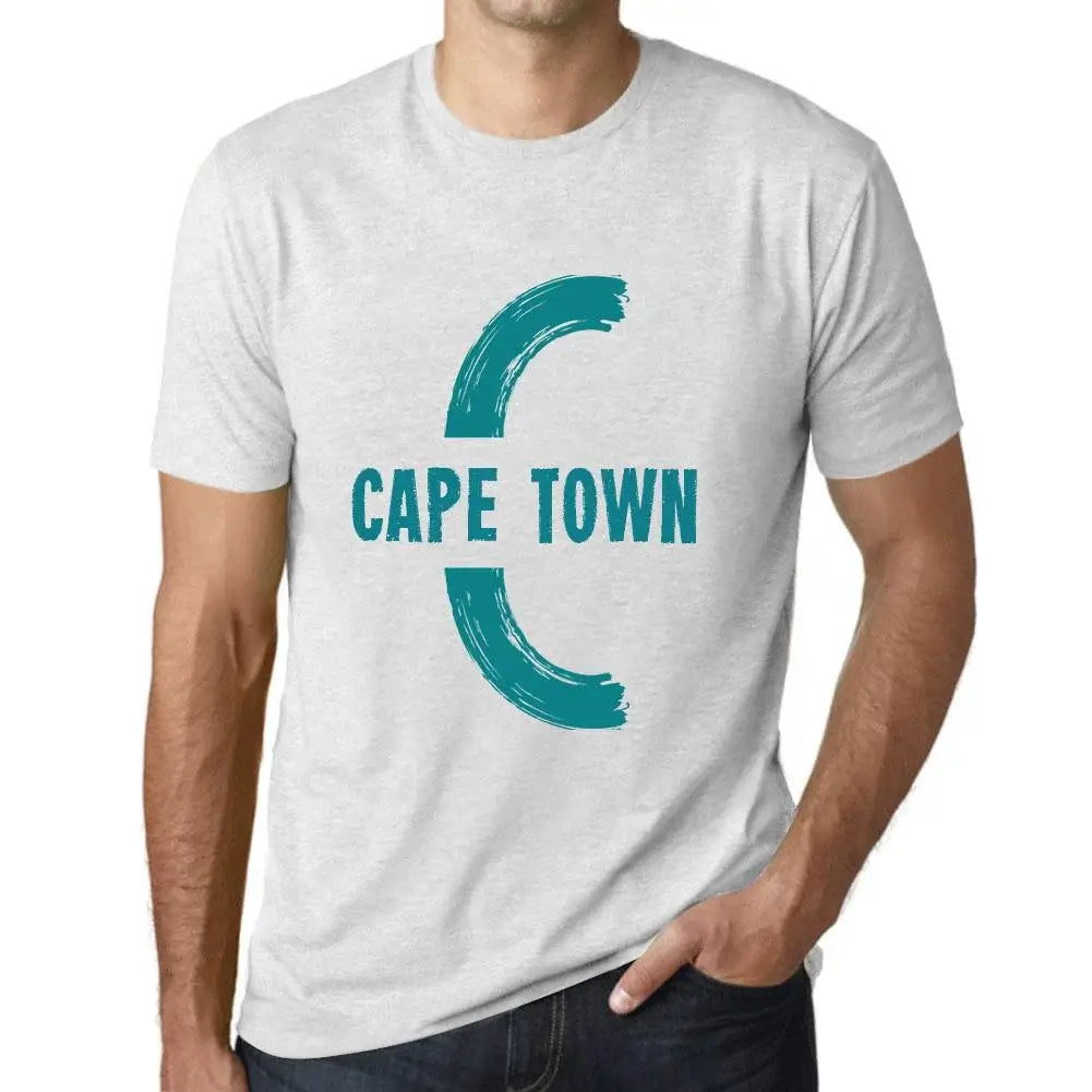 Men's Graphic T-Shirt Cape Town Eco-Friendly Limited Edition Short Sleeve Tee-Shirt Vintage Birthday Gift Novelty