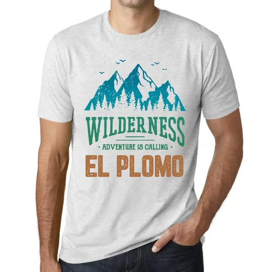 Men's Graphic T-Shirt Wilderness, Adventure Is Calling El Plomo Eco-Friendly Limited Edition Short Sleeve Tee-Shirt Vintage Birthday Gift Novelty