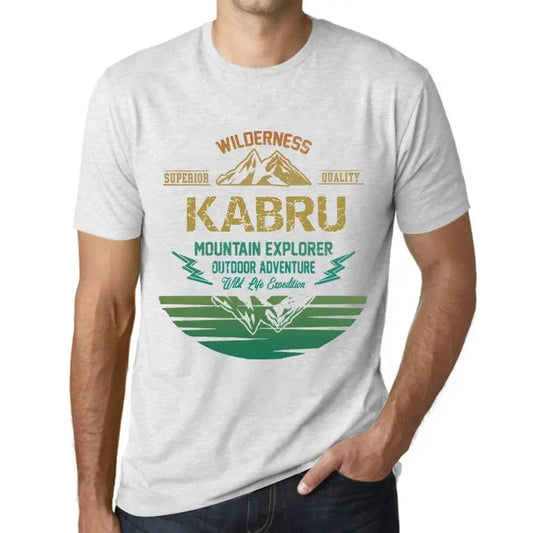 Men's Graphic T-Shirt Outdoor Adventure, Wilderness, Mountain Explorer Kabru Eco-Friendly Limited Edition Short Sleeve Tee-Shirt Vintage Birthday Gift Novelty