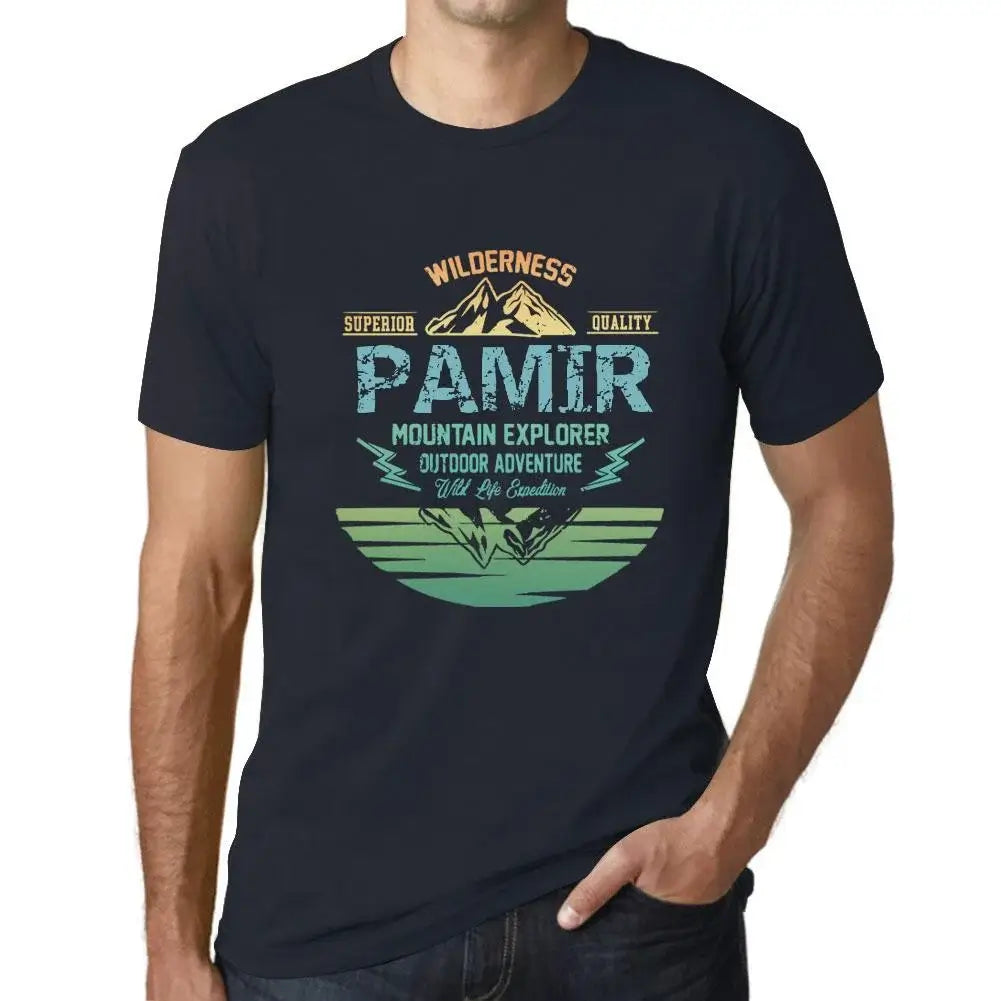 Men's Graphic T-Shirt Outdoor Adventure, Wilderness, Mountain Explorer Pamir Eco-Friendly Limited Edition Short Sleeve Tee-Shirt Vintage Birthday Gift Novelty