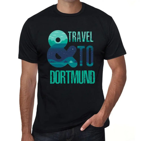 Men's Graphic T-Shirt And Travel To Dortmund Eco-Friendly Limited Edition Short Sleeve Tee-Shirt Vintage Birthday Gift Novelty