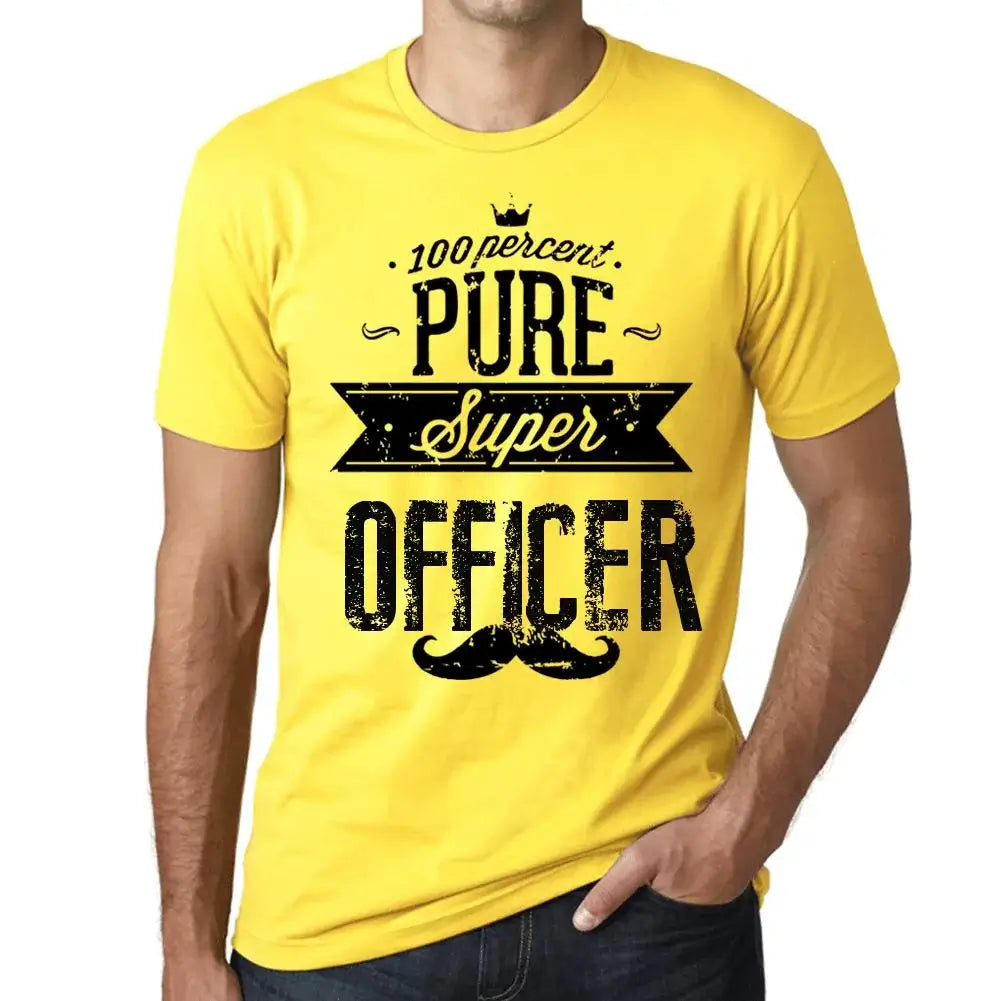 Men's Graphic T-Shirt 100% Pure Super Officer Eco-Friendly Limited Edition Short Sleeve Tee-Shirt Vintage Birthday Gift Novelty