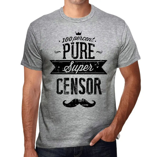 Men's Graphic T-Shirt 100% Pure Super Censor Eco-Friendly Limited Edition Short Sleeve Tee-Shirt Vintage Birthday Gift Novelty