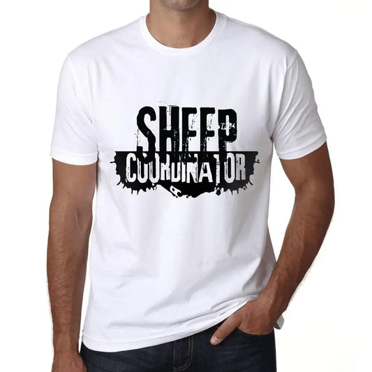 Men's Graphic T-Shirt Sheep Coordinator Eco-Friendly Limited Edition Short Sleeve Tee-Shirt Vintage Birthday Gift Novelty