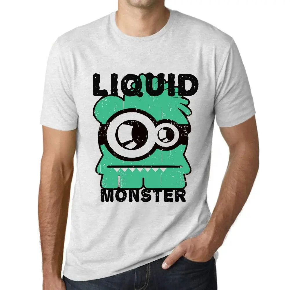 Men's Graphic T-Shirt Liquid Monster Eco-Friendly Limited Edition Short Sleeve Tee-Shirt Vintage Birthday Gift Novelty