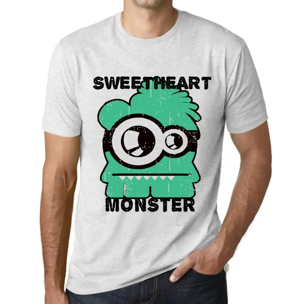 Men's Graphic T-Shirt Sweetheart Monster Eco-Friendly Limited Edition Short Sleeve Tee-Shirt Vintage Birthday Gift Novelty