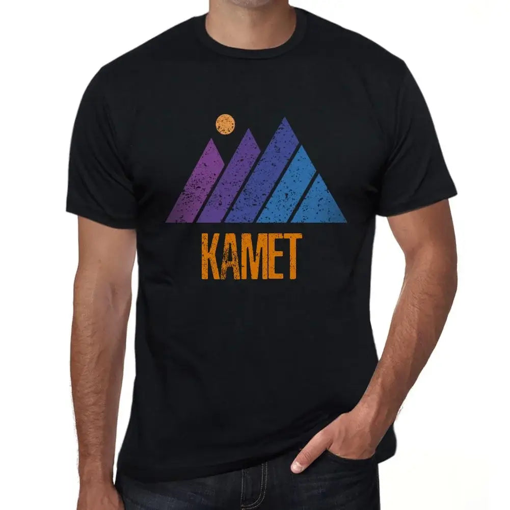 Men's Graphic T-Shirt Mountain Kamet Eco-Friendly Limited Edition Short Sleeve Tee-Shirt Vintage Birthday Gift Novelty