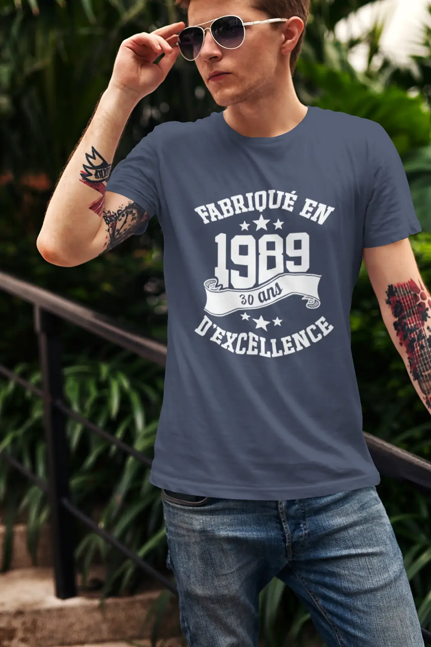 ULTRABASIC - Fabriqué en 1989, 30 Ans d'être Génial Unisex T-Shirt Denim