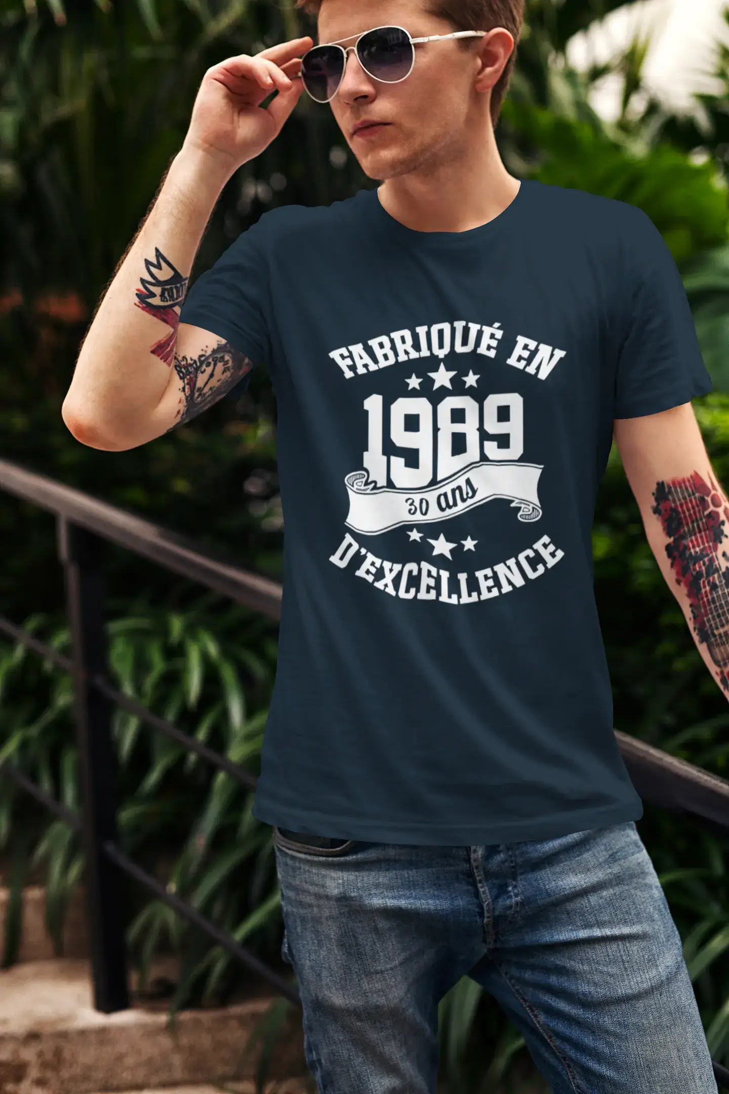 ULTRABASIC - Fabriqué en 1989, 30 Ans d'être Génial Unisex T-Shirt Denim