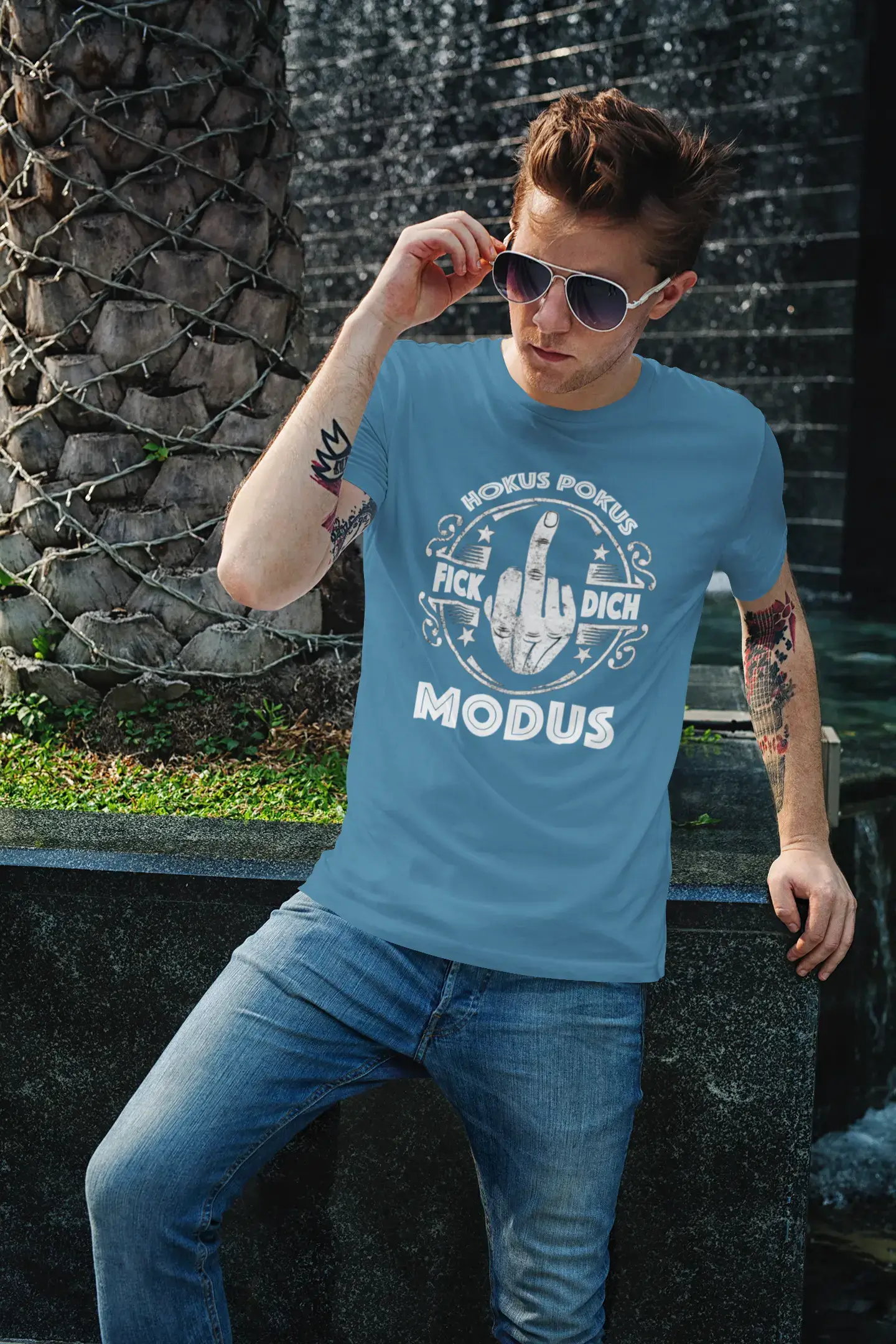 Men's Graphic T-Shirt Hokus Pokus Modus F... Dich Idea Gift