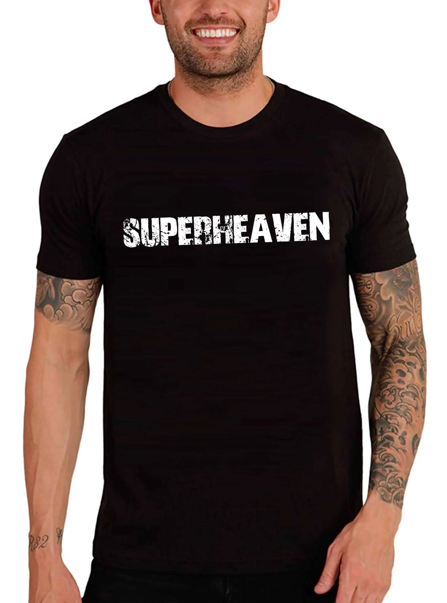 Men's Graphic T-Shirt Superheaven Eco-Friendly Limited Edition Short Sleeve Tee-Shirt Vintage Birthday Gift Novelty