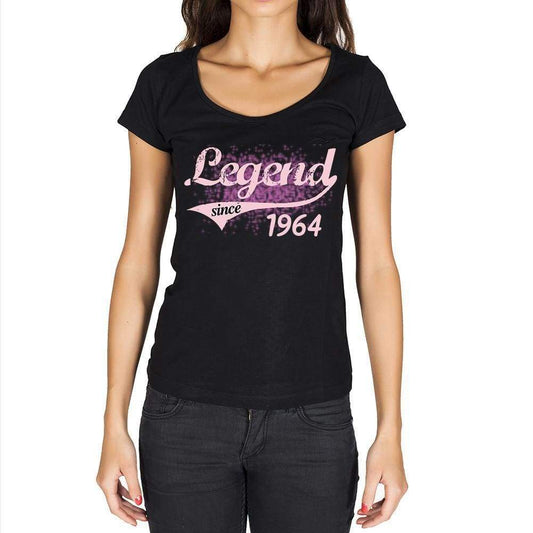 1964, T-Shirt for women, t shirt gift, black - ultrabasic-com