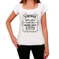 1979, Well Aged, White, Women's Short Sleeve Round Neck T-shirt 00108 - ultrabasic-com