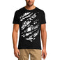 ULTRABASIC Men's Torn T-Shirt Angry Tiger - Mad Graphic Vintage Shirt for Men