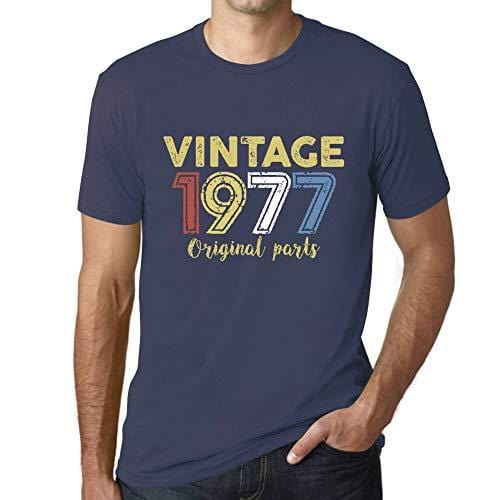 Ultrabasic - Homme Graphique Vintage 1977 T-Shirt Denim