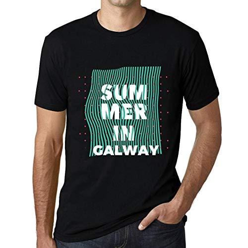 Ultrabasic - Homme Graphique Summer in Galway Noir Profond