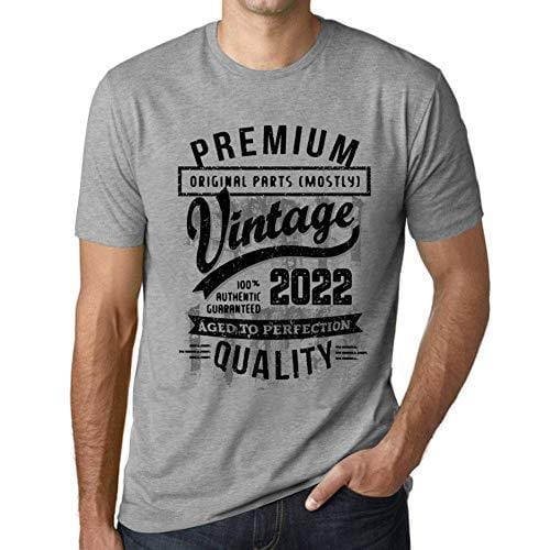 Ultrabasic - Homme T-Shirt Graphique 2022 Aged to Perfection Tee Shirt Cadeau d'anniversaire