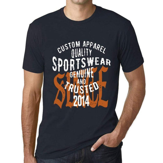 Ultrabasic - Homme T-Shirt Graphique Sportswear Depuis 2014 Marine