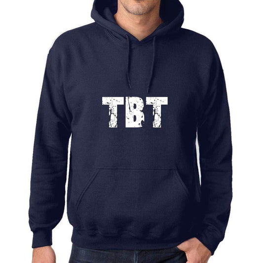 Ultrabasic Homme Femme Unisex Sweat à Capuche Hoodie Popular Words TBT French Marine