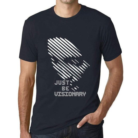 Ultrabasic - Homme T-Shirt Graphique Just be Visionary Marine