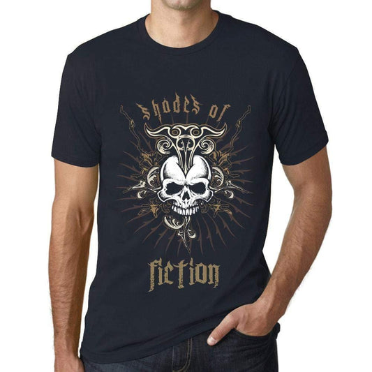 Ultrabasic - Homme T-Shirt Graphique Shades of Fiction Marine