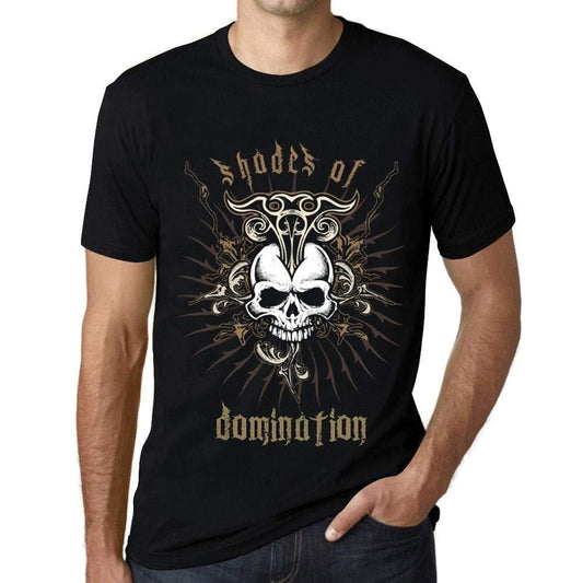 Ultrabasic - Homme T-Shirt Graphique Shades of Domination Noir Profond