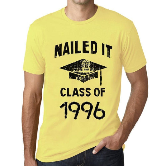 Homme T Shirt Graphique Imprimé Vintage Tee Nailed it Class of 1996