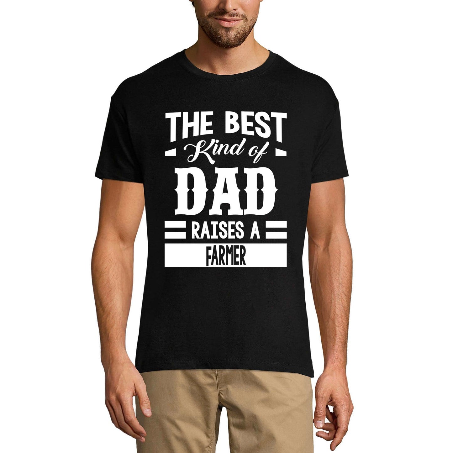 ULTRABASIC Men's Graphic T-Shirt Dad Raises a Farmer