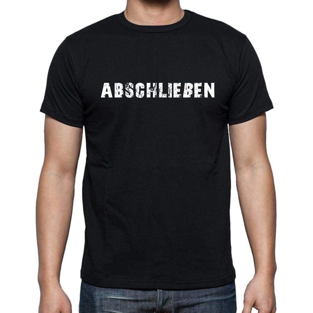 Abschlieen Mens Short Sleeve Round Neck T-Shirt - Casual