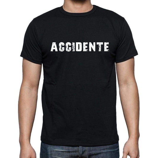 Accidente Mens Short Sleeve Round Neck T-Shirt - Casual