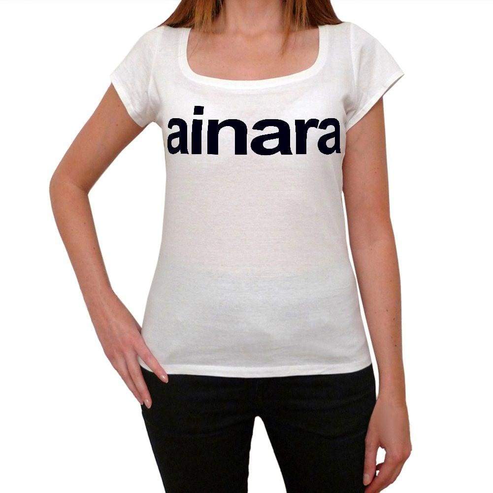 Ainara Womens Short Sleeve Scoop Neck Tee 00049