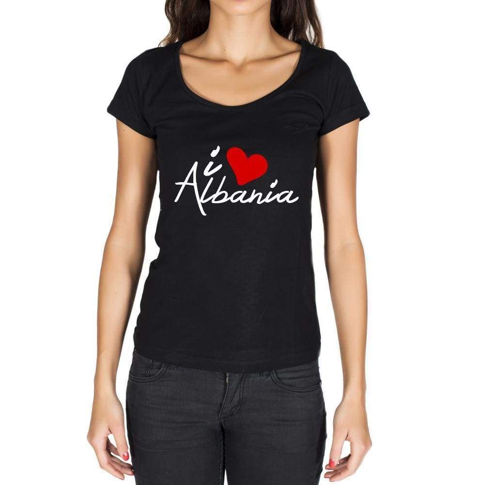 Albania Womens Short Sleeve Round Neck T-Shirt - Casual