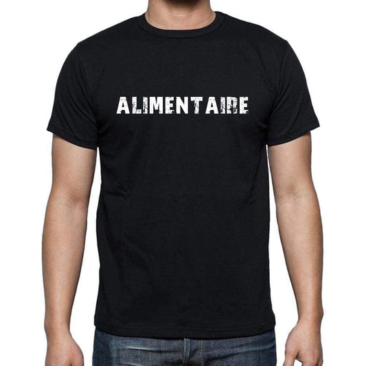 Alimentaire French Dictionary Mens Short Sleeve Round Neck T-Shirt 00009 - Casual