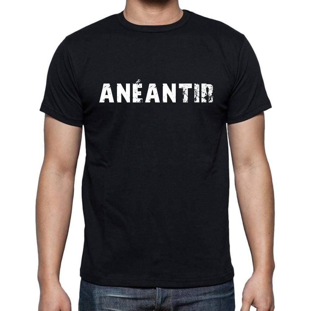 Anéantir French Dictionary Mens Short Sleeve Round Neck T-Shirt 00009 - Casual