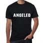 Angeled Mens Vintage T Shirt Black Birthday Gift 00555 - Black / Xs - Casual