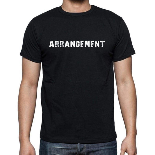 Arrangement French Dictionary Mens Short Sleeve Round Neck T-Shirt 00009 - Casual