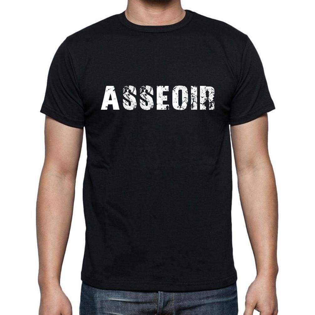 Asseoir French Dictionary Mens Short Sleeve Round Neck T-Shirt 00009 - Casual