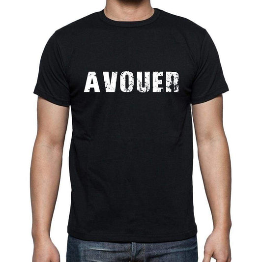 Avouer French Dictionary Mens Short Sleeve Round Neck T-Shirt 00009 - Casual