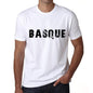 Basque Mens T Shirt White Birthday Gift 00552 - White / Xs - Casual