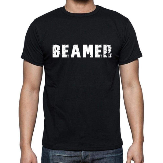 Beamer Mens Short Sleeve Round Neck T-Shirt - Casual
